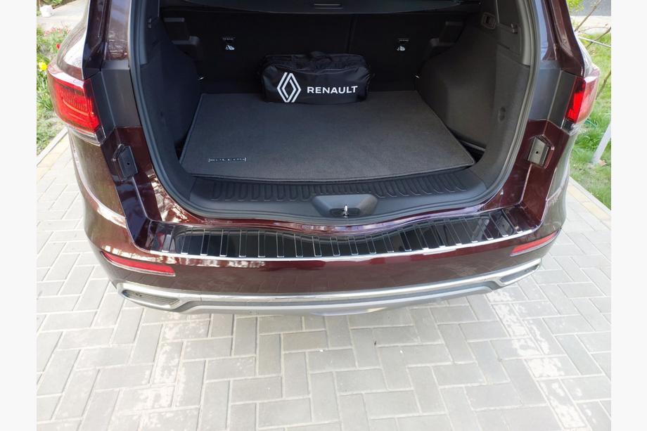 Renault Koleos 2016-2024 Protection de Pare-chocs Arrière Carmos Inox Image