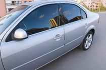 Ford Mondeo 2000-2007 Encadrement extérieur de vitres inox (4 pcs) photo 1