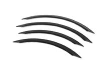 Mercedes Sprinter W906 2006–2018 Extensions d'ailes (4 pcs, noires, inox) photo 2
