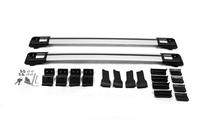 Renault Duster 2018-2024 Barres de toit pour barres longitudinales verrouillables Wingbar V1 (2 pcs) Gris photo 19
