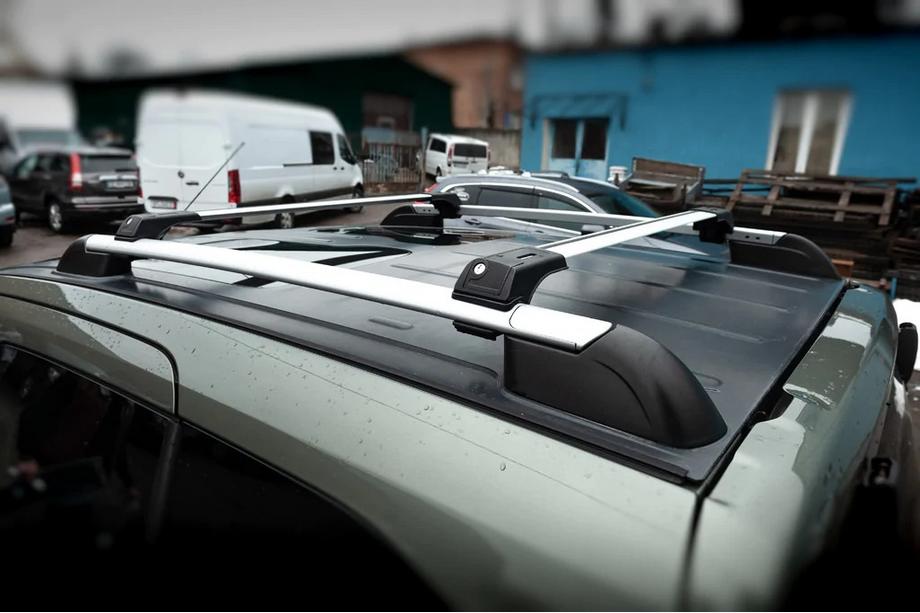 Barres de toit pour barres longitudinales standards verrouillables Skybar V1 (2 pcs) Image