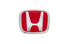 Honda Emblème (rouge, autocollant) photo 1