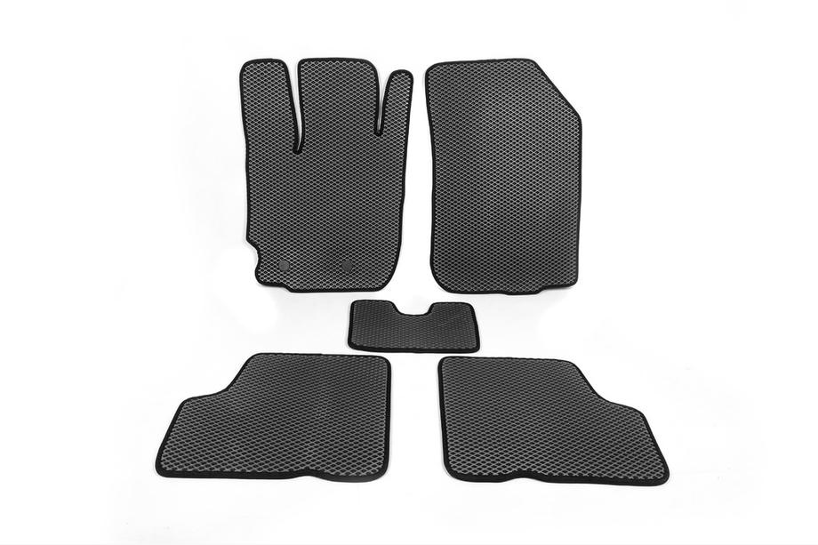 Nissan Terrano 2014- Tapis de sol EVA (noirs) Image