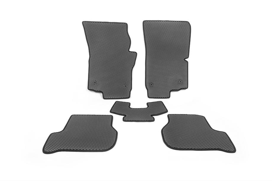 Seat Leon 2005-2012 Tapis de sol EVA (noirs) Image
