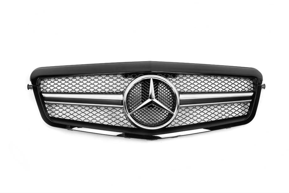 Mercedes E-class W212 2009-2016 Calandre Avant AMG Black (2009-2012) Image