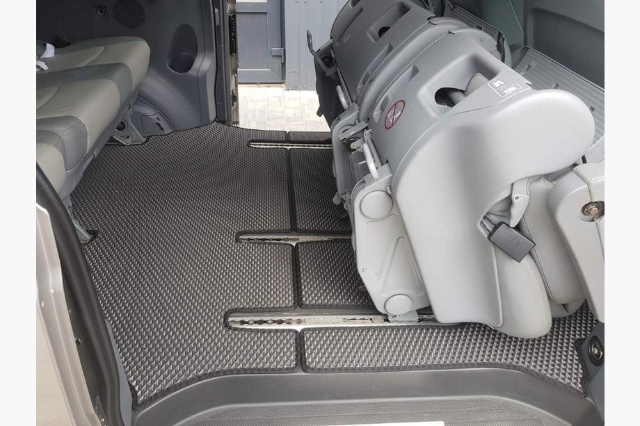 Mercedes Viano 2004-2014 Tapis de sol EVA V2 (Retrait uniquement, Set complet, Noir) Photo 1