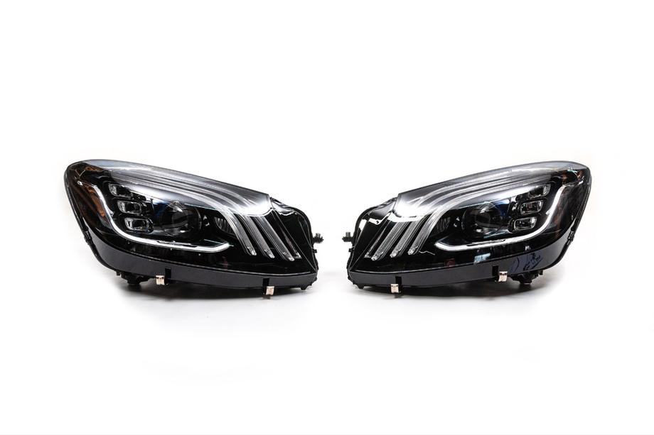 Mercedes S-class W222 2013-2022 Phares avant restylage sans modules (OEM) Photo 5