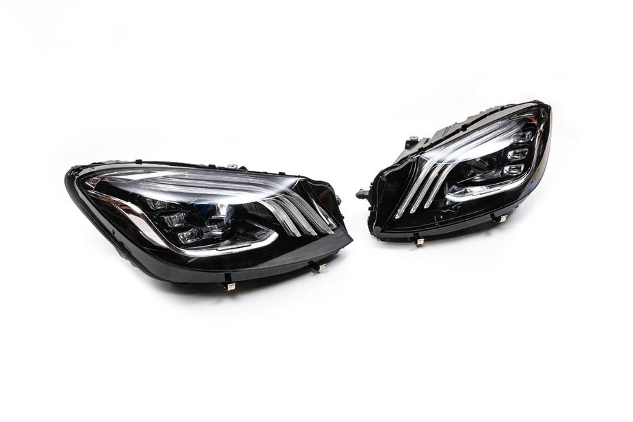 Mercedes S-class W222 2013-2022 Phares avant restylage sans modules (OEM) Photo 7