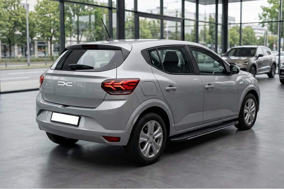 Dacia Sandero 2021- Marchepieds latéraux Bosphorus Grey (2 pcs, aluminium) Image