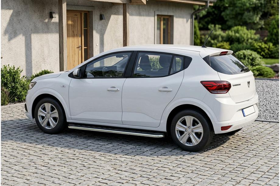 Dacia Sandero 2021- Marchepieds Latéraux Maydos V1 (2 pcs, Aluminium) Image