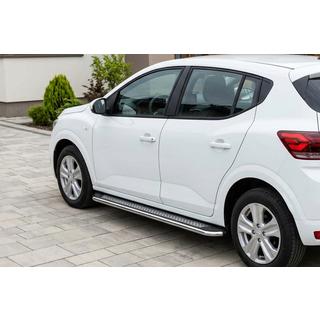 Marchepieds Latéraux Maydos V2 (2 pcs, Aluminium) Dacia Sandero 2021- photo 1