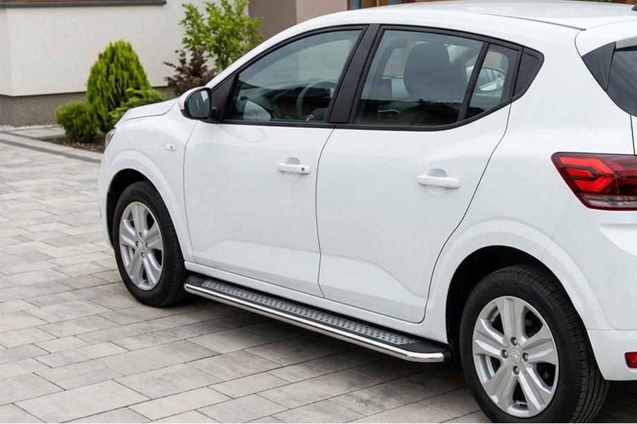 Dacia Sandero 2021- Marchepieds Latéraux Maydos V2 (2 pcs, Aluminium) Image