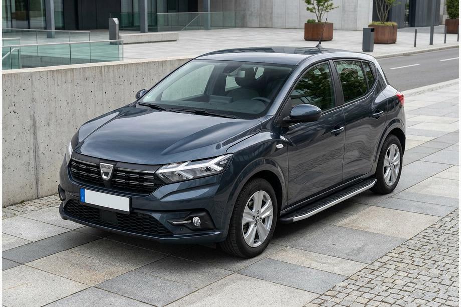 Dacia Sandero 2021- Marchepieds Latéraux Fullmond (2 pcs, Aluminium) Photo 1