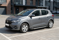 Dacia Sandero 2021- Marchepieds Latéraux RedLine (2 pcs, Aluminium) photo 1