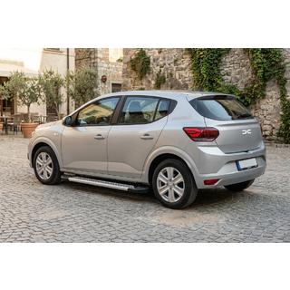 Marchepieds Latéraux Vision New Grey (2 pcs, Aluminium) Dacia Sandero 2021- photo 1