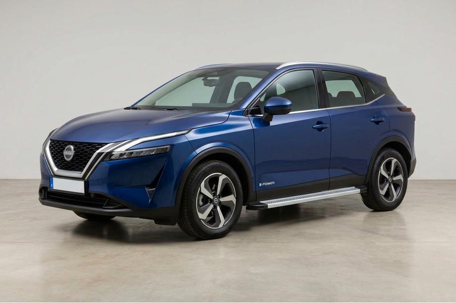 Nissan Qashqai 2021- Marchepieds Latéraux Maya V2 (2 pcs, Aluminium) Image