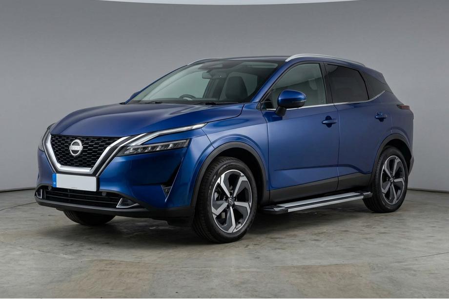 Nissan Qashqai 2021- Marchepieds Latéraux Rainbow (2 pcs, Aluminium) Image