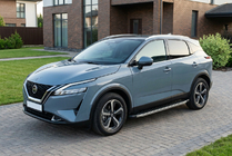 Nissan Qashqai 2021- Marchepieds Latéraux BlackLine (2 pcs, Aluminium) photo 1
