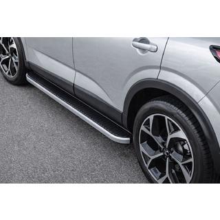 Marchepieds Latéraux Tayga Grey (2 pcs, Aluminium) Nissan Qashqai 2021- photo 1