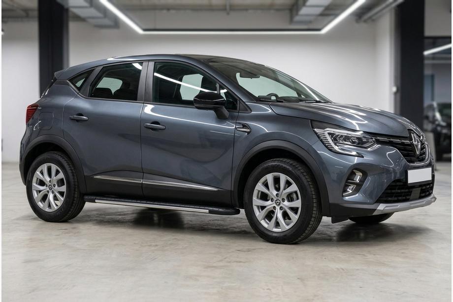 Renault Captur 2019- Marchepieds latéraux Bosphorus Grey (2 pcs, aluminium) Image