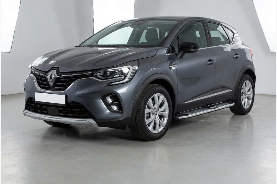Renault Captur 2019- Marchepieds Latéraux Mevsim Grey (2 pcs, Aluminium) Image