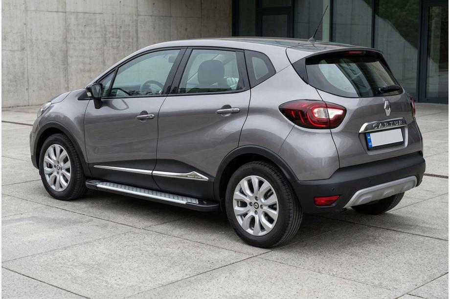Renault Captur 2019- Marchepieds latéraux Allmond Grey (2 pcs, aluminium) Image