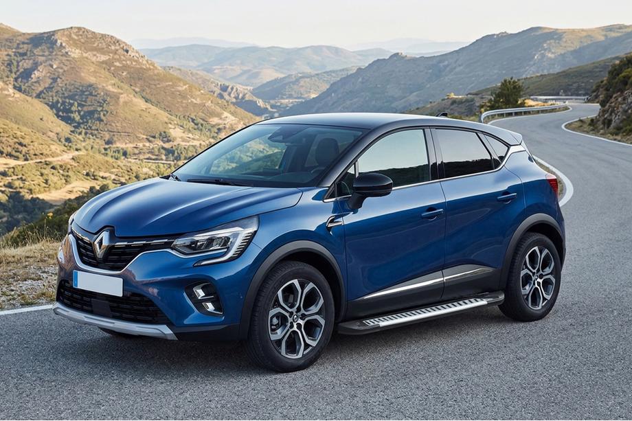 Renault Captur 2019- Marchepieds Latéraux Line (2 pcs, Aluminium) Image