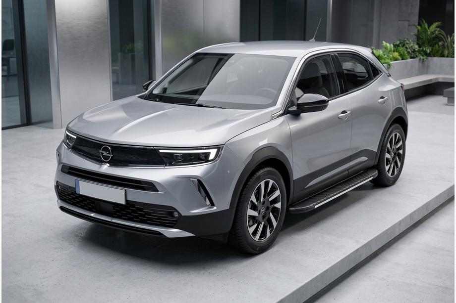 Opel Mokka 2021- Marchepieds latéraux Bosphorus Grey (2 pcs, aluminium) Image