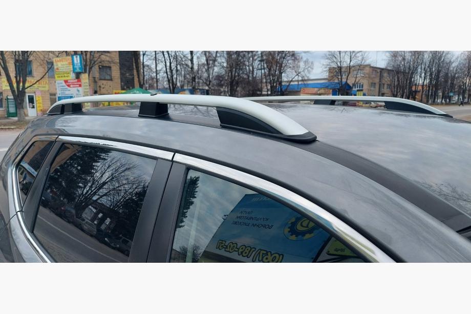 Barre De Toit Avant Gauche Pour Nissan X-Trail / Rogue T32 2014-2019 - Finition Argent, Design OEM
