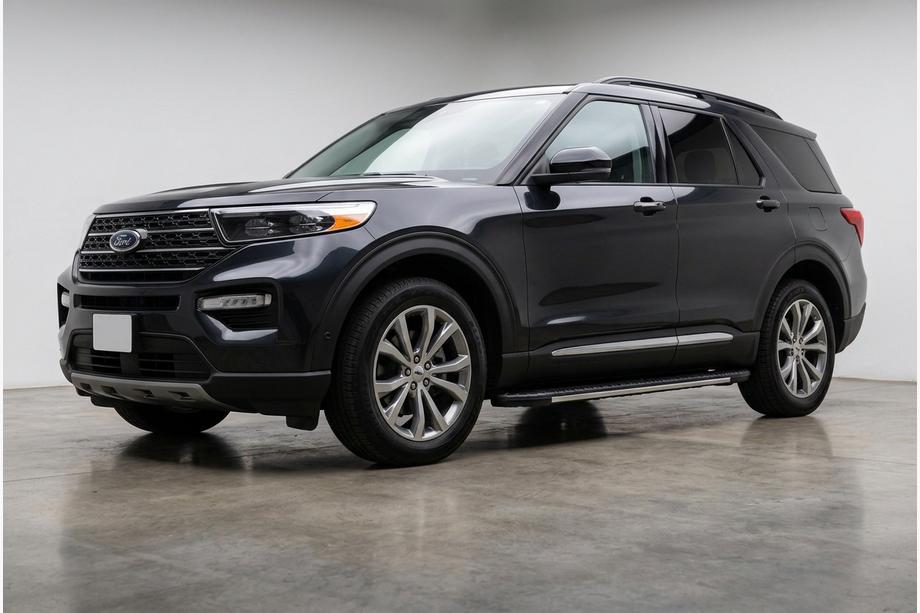 Ford Explorer 2019- Marchepieds latéraux Bosphorus Grey (2 pcs, aluminium) Image