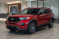 Ford Explorer 2019- Marchepieds Latéraux Maya Red (2 pcs, Aluminium) photo 1
