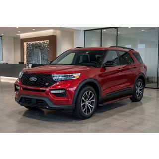 Marchepieds Latéraux Maya Red (2 pcs, Aluminium) Ford Explorer 2019- photo 1