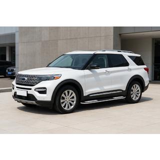 Marchepieds Latéraux Tayga V2 (2 pcs, Aluminium) Ford Explorer 2019- photo 1