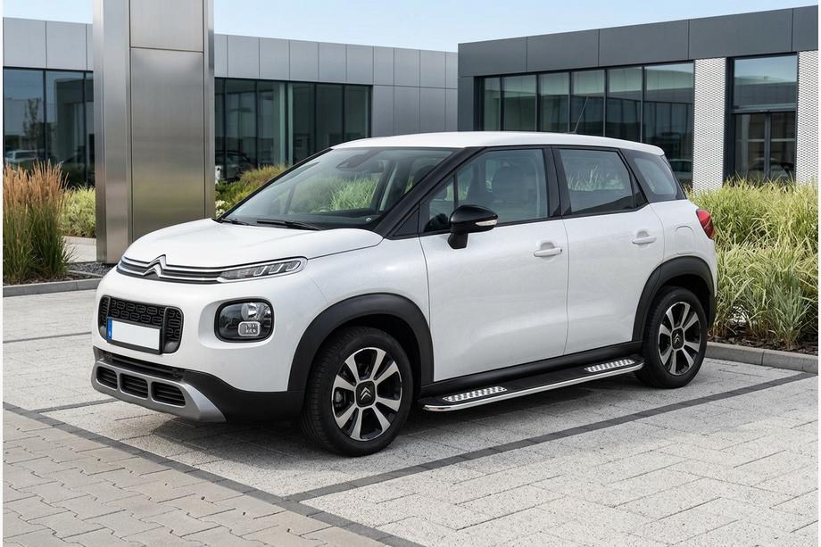 Citroen C-3 Aircross 2017-2024 Marchepieds Latéraux Tayga V2 (2 pcs, Aluminium) Photo 1