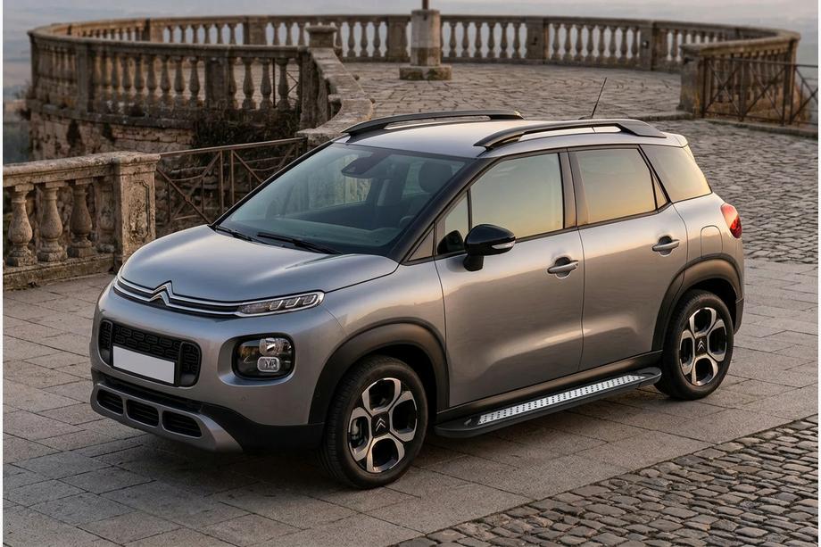 Citroen C-3 Aircross 2017-2024 Marchepieds Latéraux Vision New Black (2 pcs, Aluminium) Image