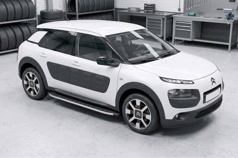 Citroen Cactus 2014-2020 Marchepieds Latéraux Fullmond (2 pcs, Aluminium) Image