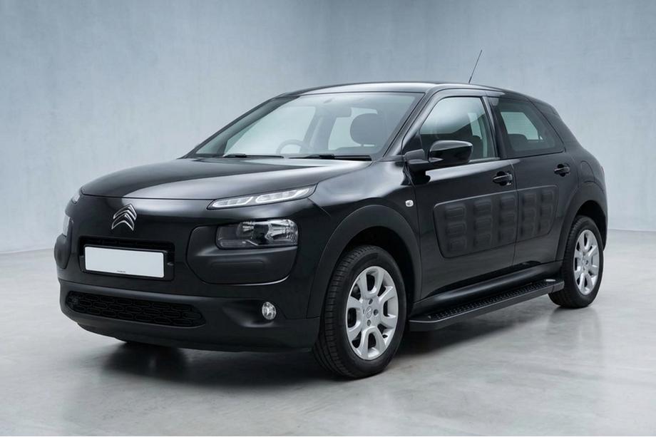 Citroen Cactus 2014-2020 Marchepieds Latéraux Allmond Black (2 pcs, Aluminium) Image