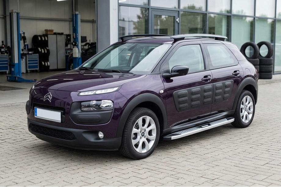 Citroen Cactus 2014-2020 Marchepieds Latéraux Mevsim Grey (2 pcs, Aluminium) Image
