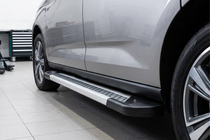 Volkswagen Caddy 2020- Marchepieds Latéraux Vision New Grey (2 pcs, Aluminium) photo 1