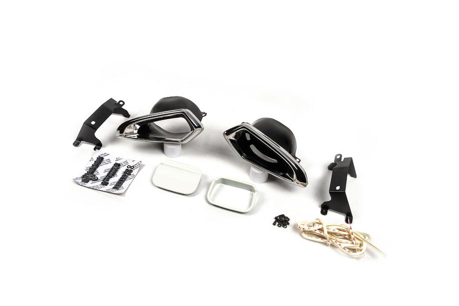 Toyota Land Cruiser 200 2007-2021 Cache arrière 2012-2016 (blanc) Photo 5