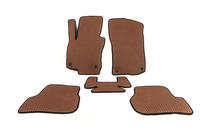 Skoda Octavia II A5 2006-2010 Tapis de sol EVA (rouge brique) photo 1