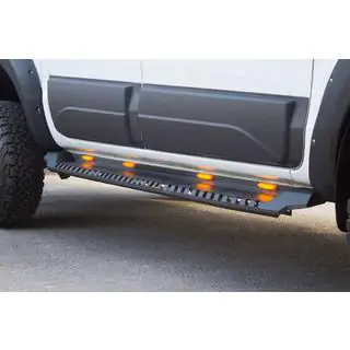 Marchepieds latéraux Dakar V1 avec LED (2 pcs, métal) photo 2