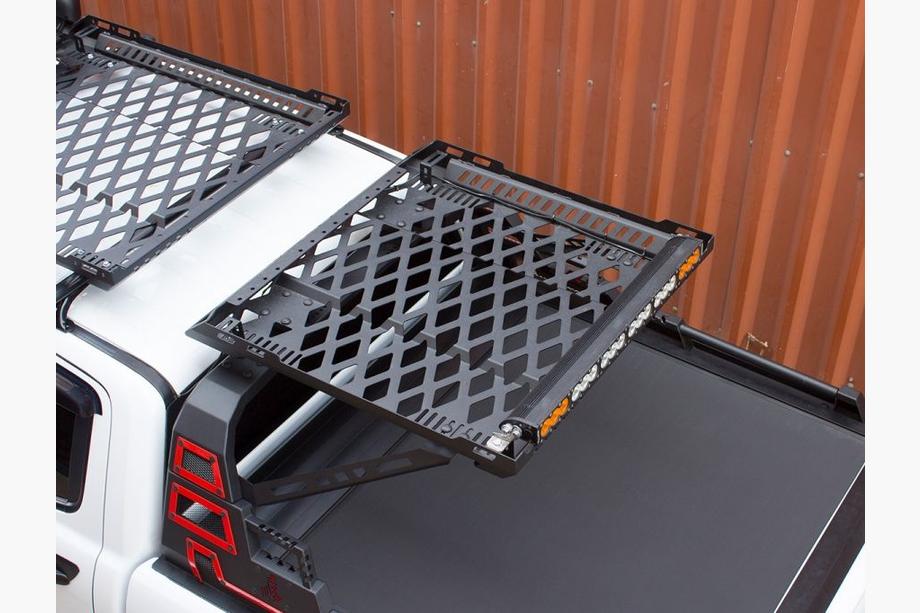 Volkswagen Amarok 2010-2022 Panier de Toit pour Roll Bar Dakar 100x100cm Photo 1