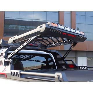 Panier de Toit pour Roll Bar Dakar (100x100 cm) Toyota Hilux 2015- photo 2