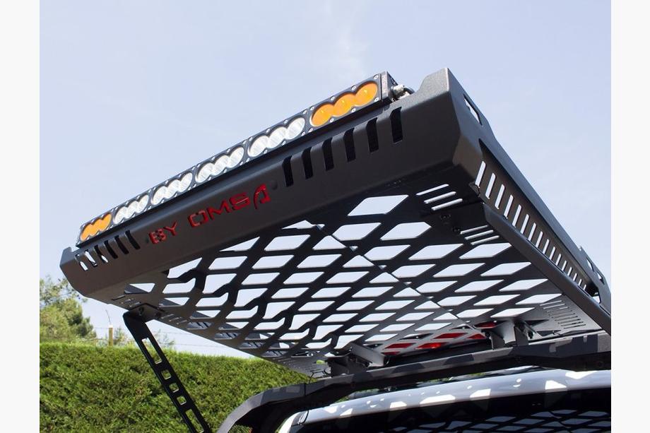 Toyota Hilux 2015- Panier de Toit pour Roll Bar Dakar (100x100 cm) Photo 3