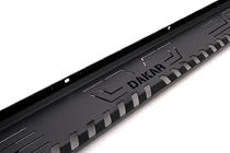 Nissan Navara/NP300 2016- Marchepieds latéraux Dakar V1 sans LED (2 pcs, métal) photo 3