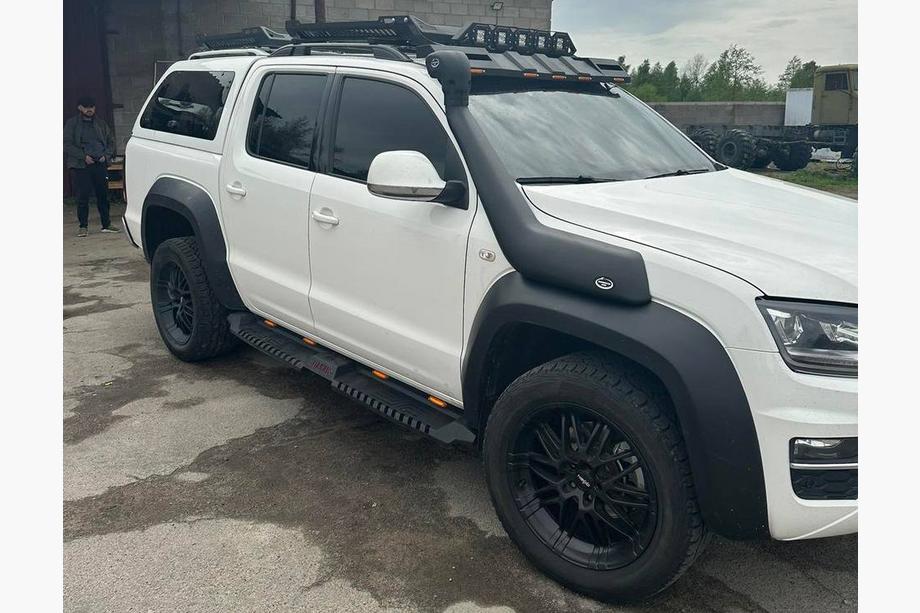 SsangYong Musso II 2018– Casquette de pare-brise pour galerie de toit DAKAR (LED) Photo 4