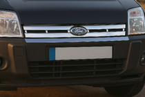 Ford Connect 2006–2009 Couvre-calandre chromés (acier inoxydable) OmsaLine - Inox Italien photo 1