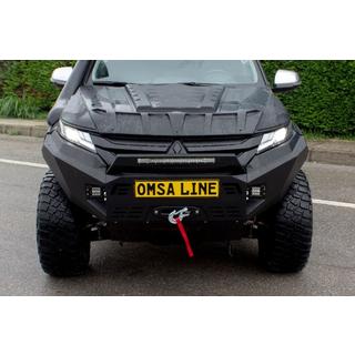 Pare-chocs avant avec protection de carter Dakar (2019+) Mitsubishi L200 2015-2024 photo 2