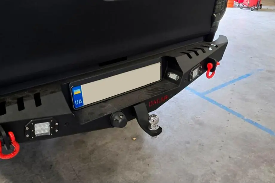 Toyota Hilux 2006-2015 Pare-chocs Arriere Renforce Dakar V1 Photo 1
